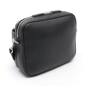 Gucci Leather Bag Shoulder Web Black Stripe